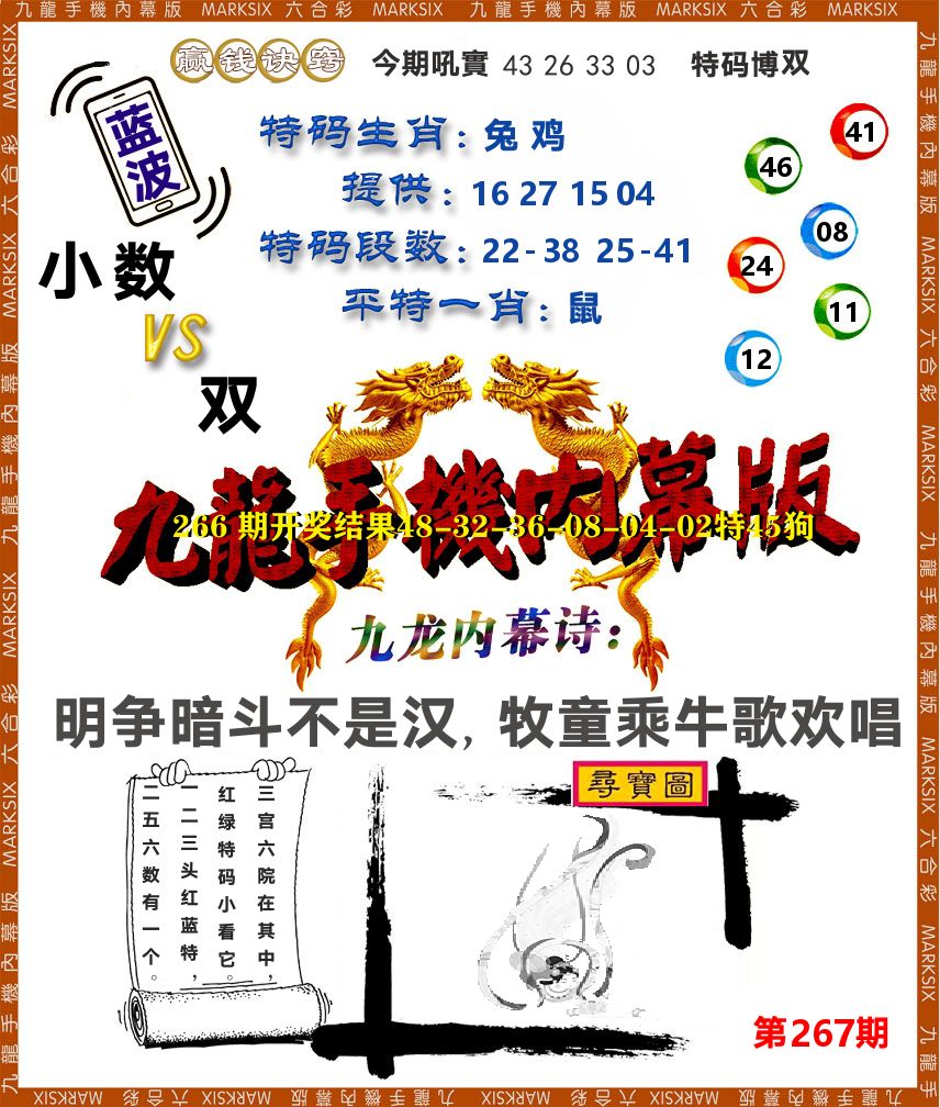 九龙手机内幕 第267期