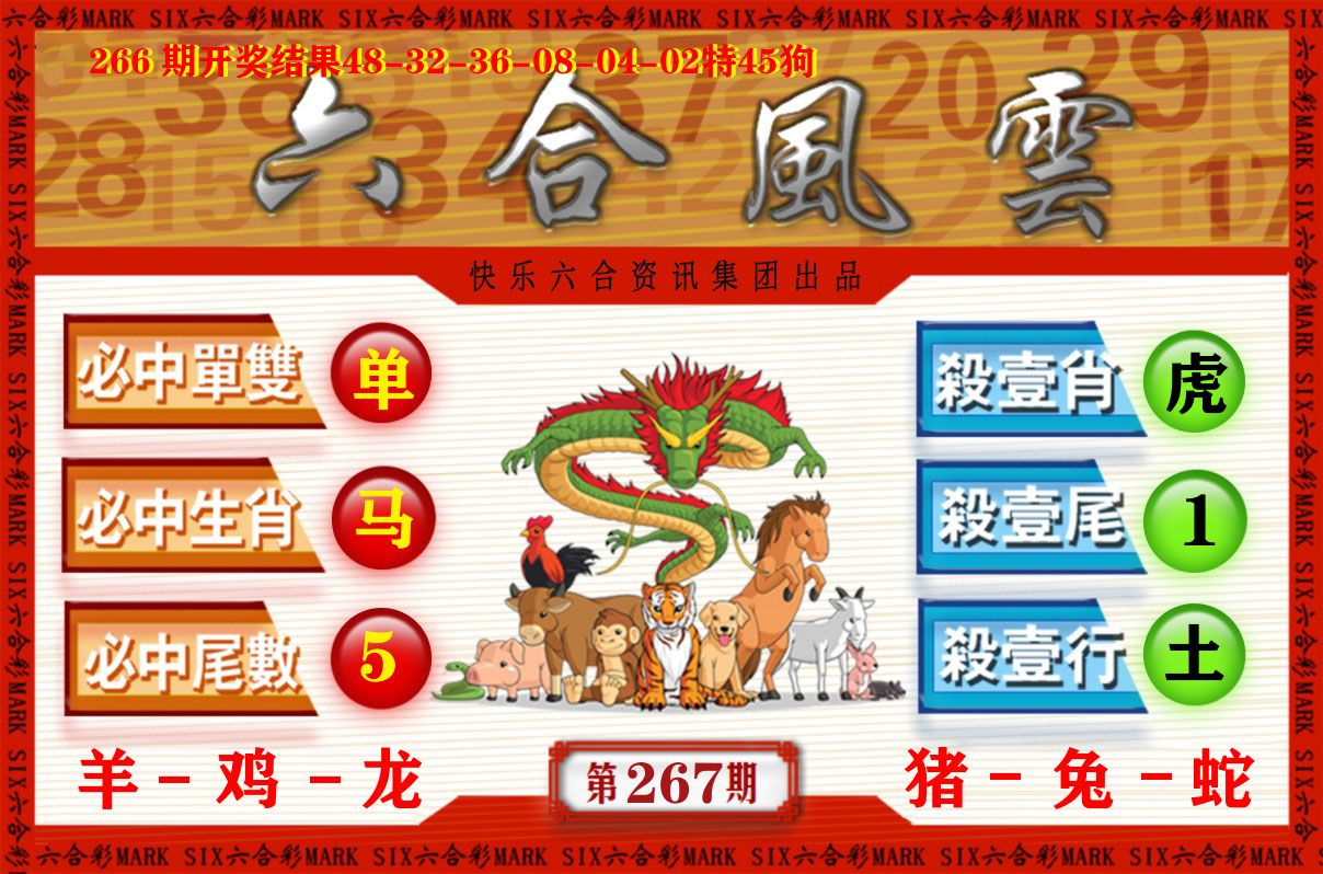 六合风云 第267期