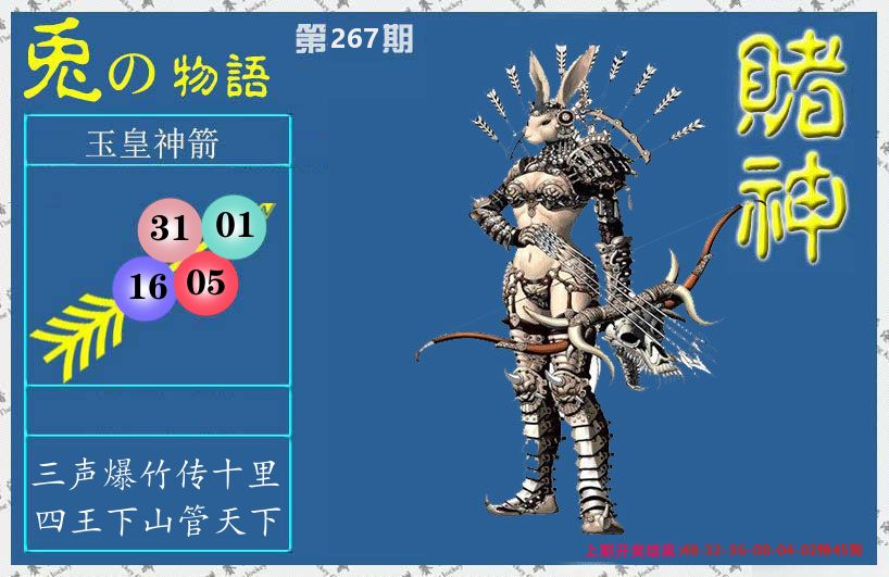 赌神兔报 第267期