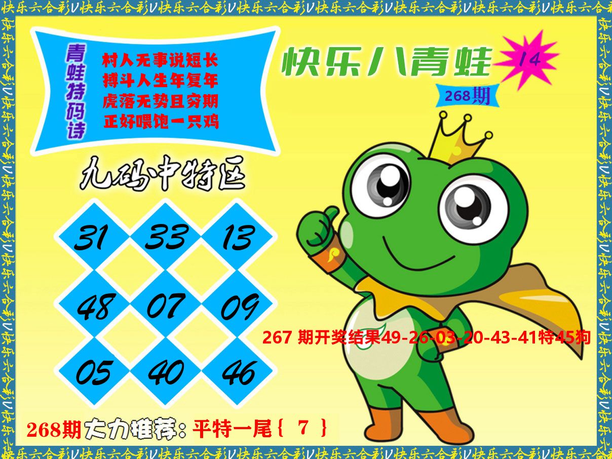 青蛙系列14 第267期