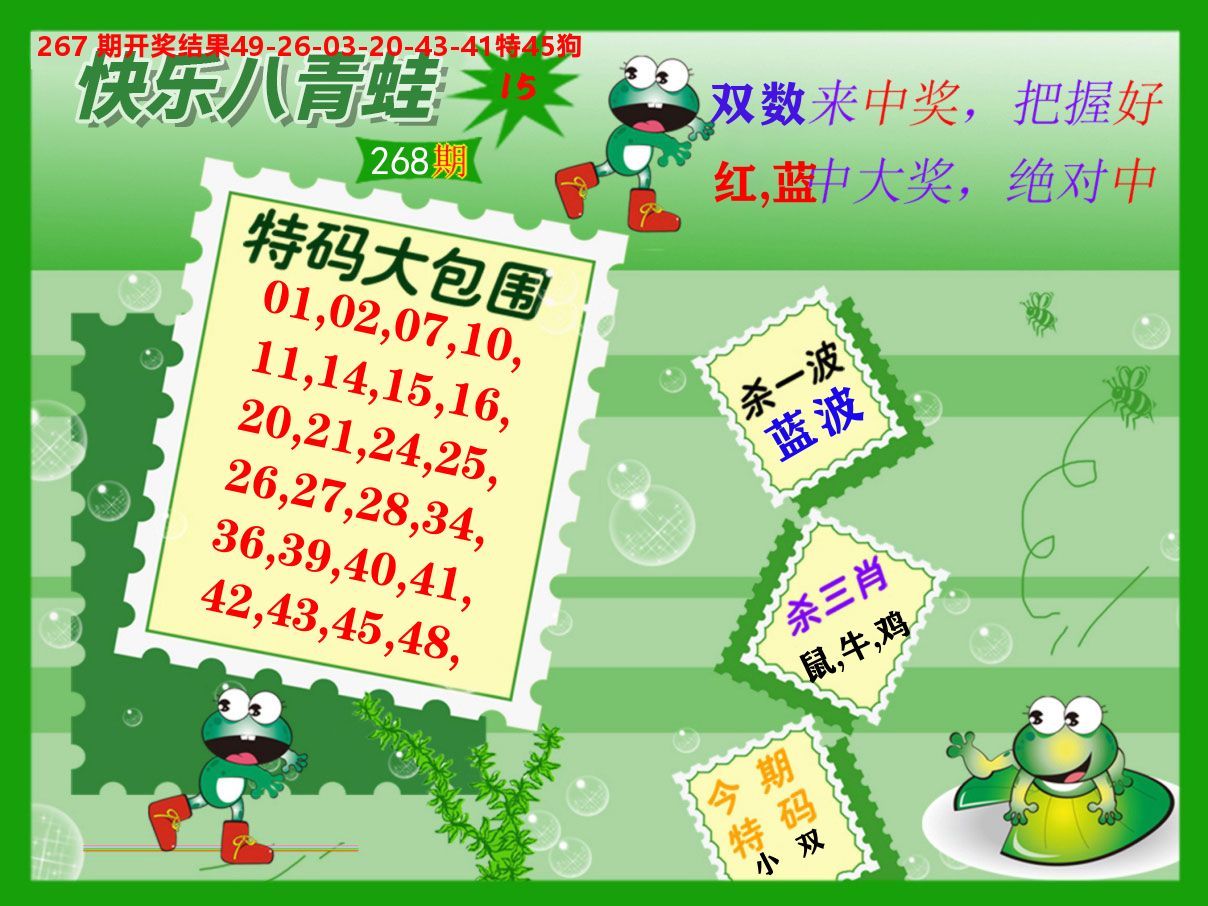 青蛙系列15 第267期