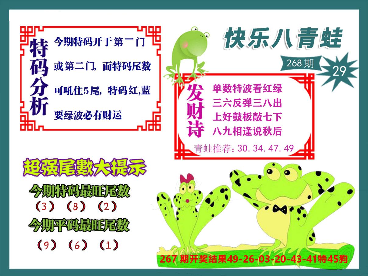 青蛙系列29 第267期