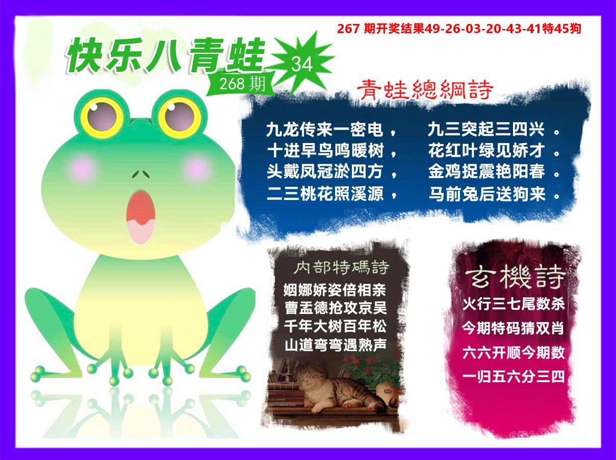 青蛙系列34 第267期