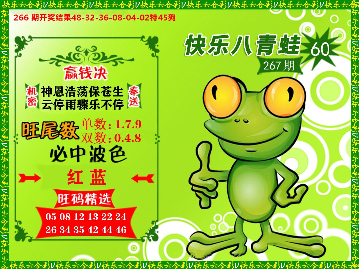 青蛙系列60 第267期