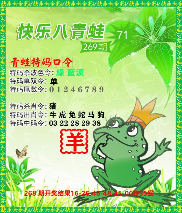 青蛙系列71 第268期