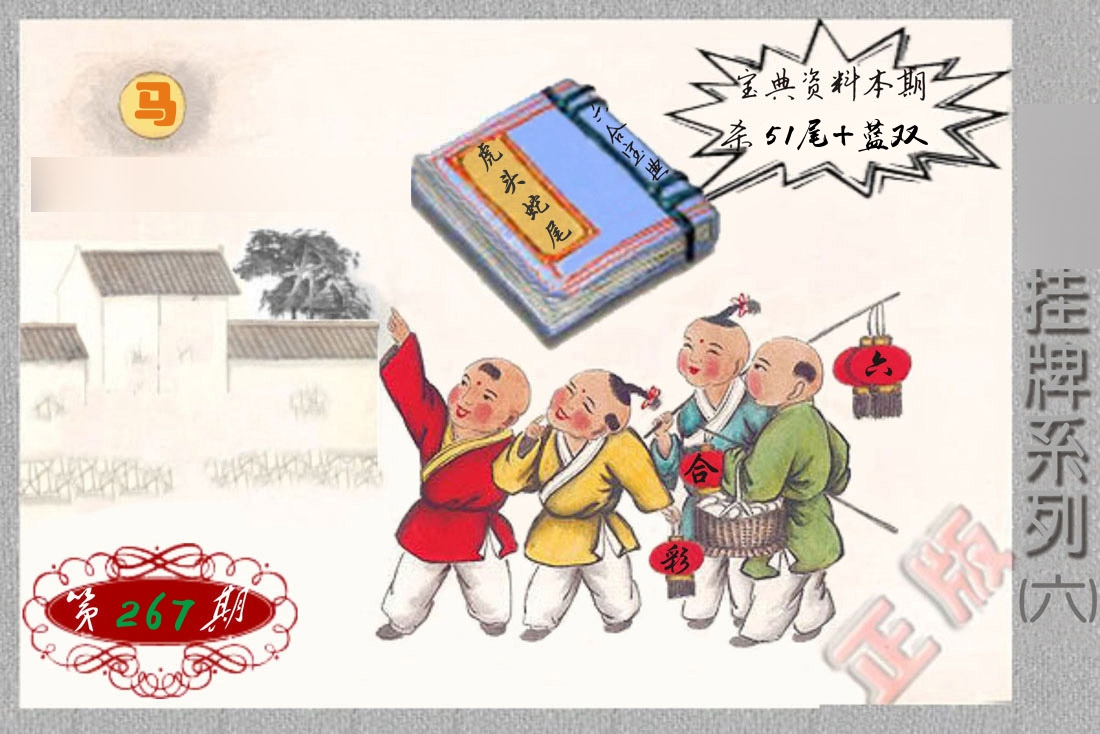 挂牌系列6 第267期