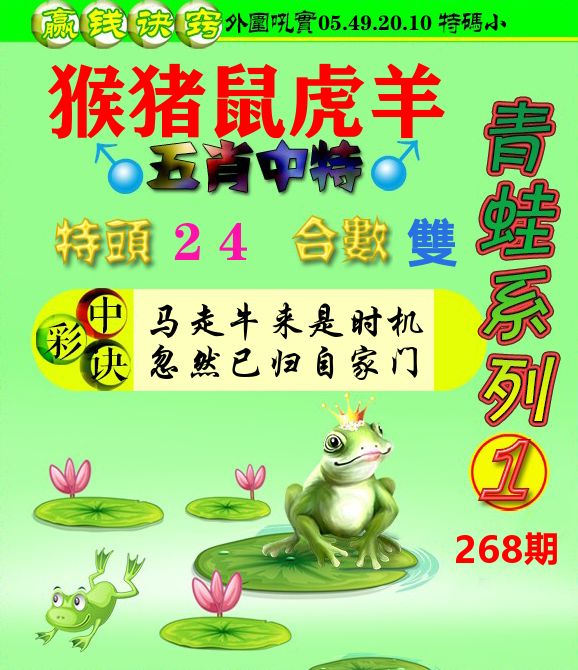 青蛙彩图 第267期