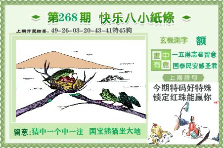 解小纸条 第268期