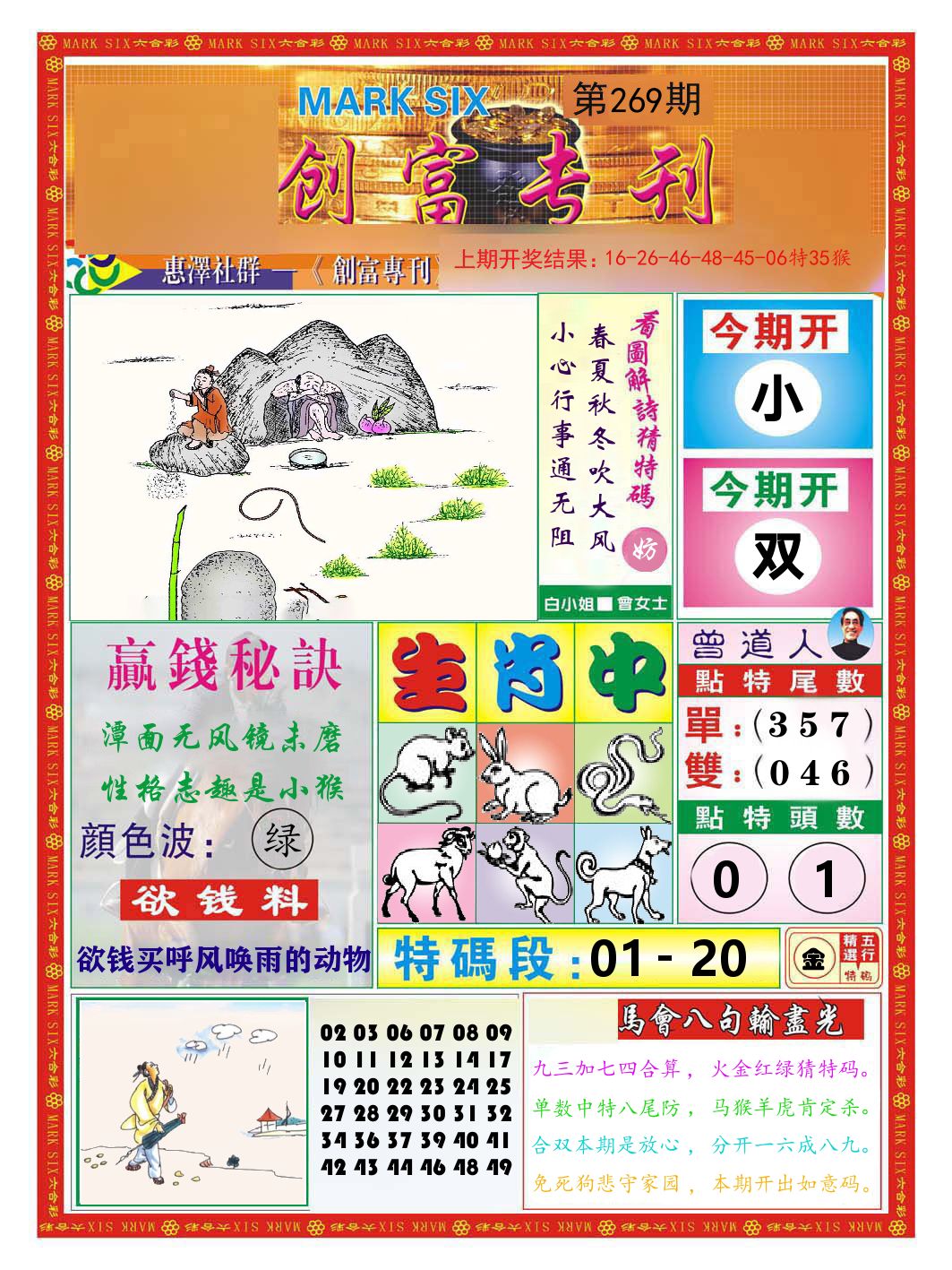 创富专刊 第268期