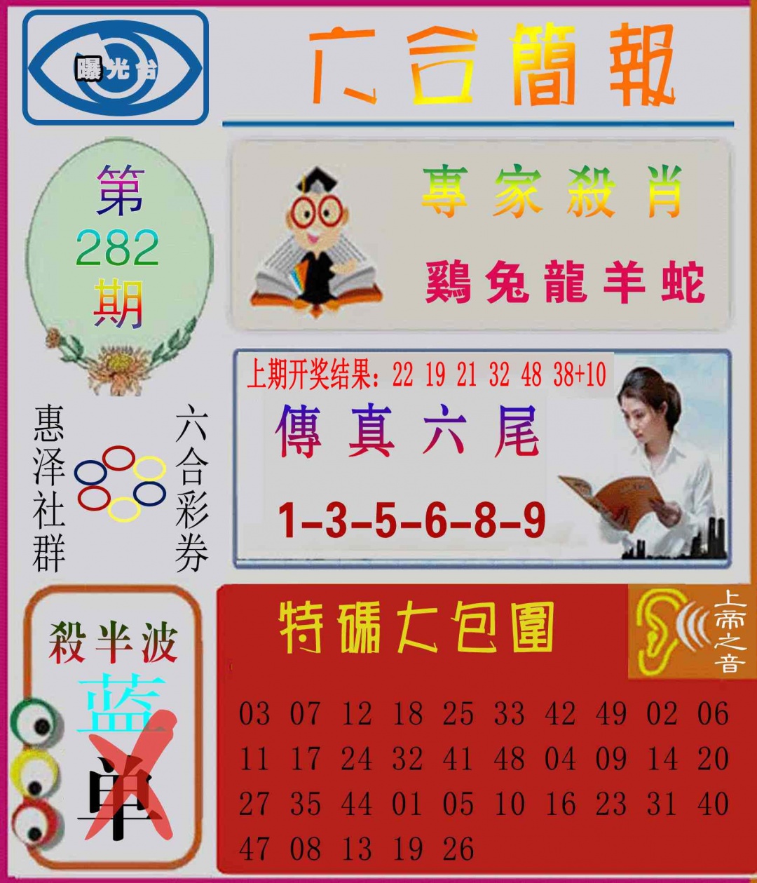 六合简报 第282期