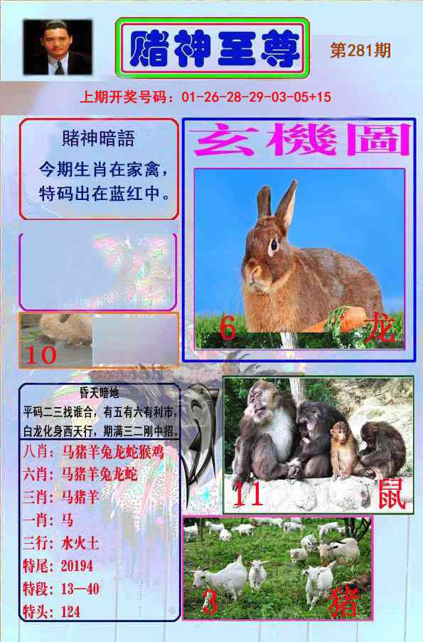 赌神至尊 第281期