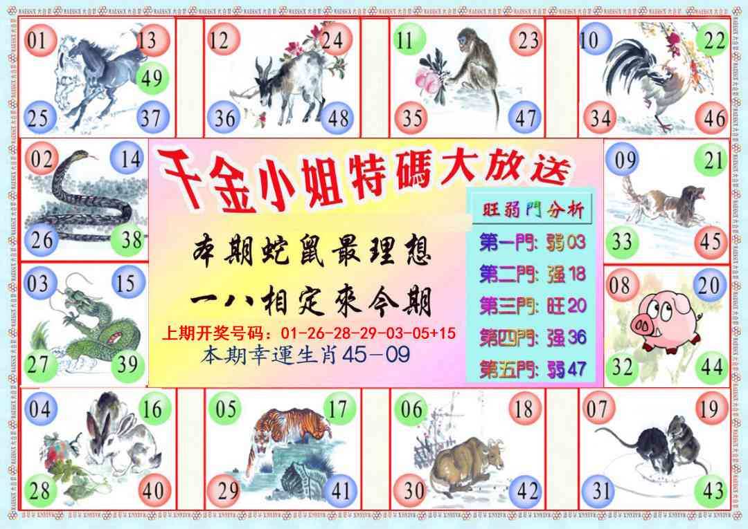 千金小姐B版 第281期