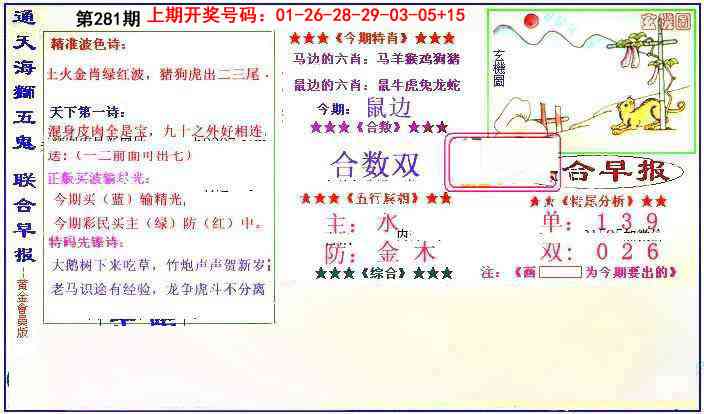 新联合早报 第281期
