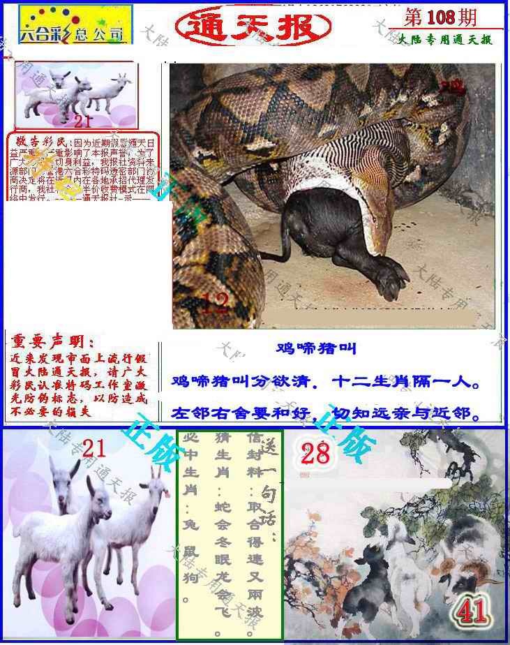 大陆通天报 第108期