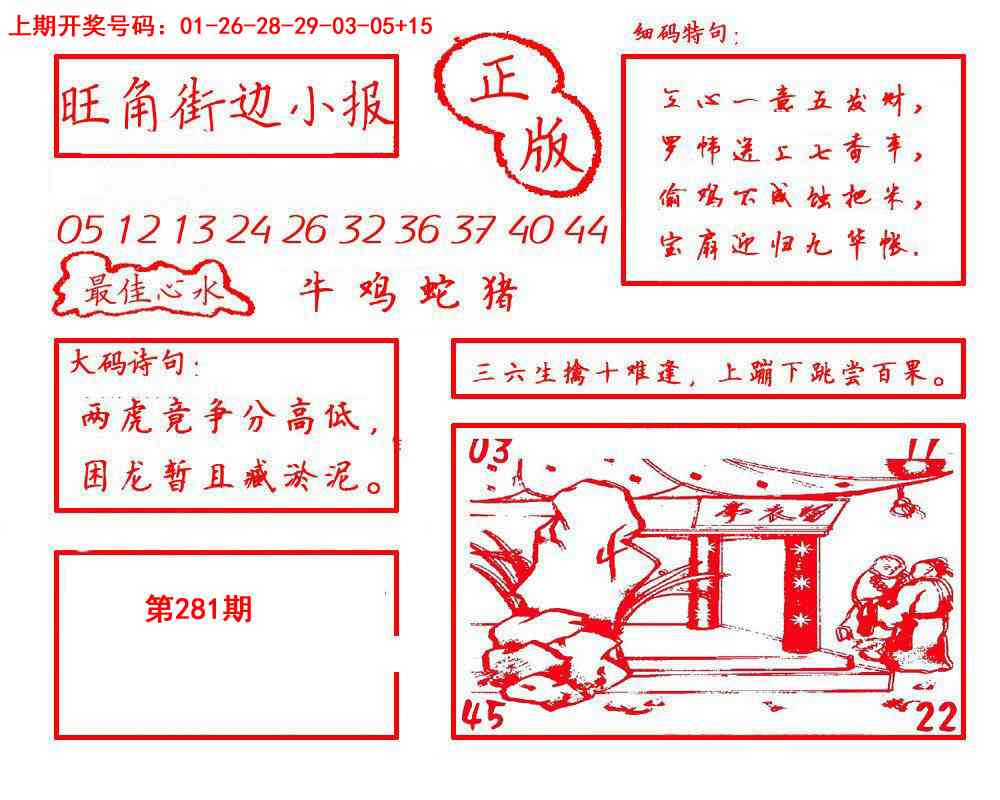 旺角街边小报 第281期
