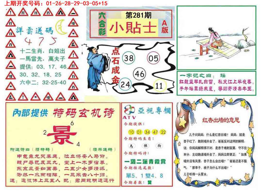 小贴士A 第281期