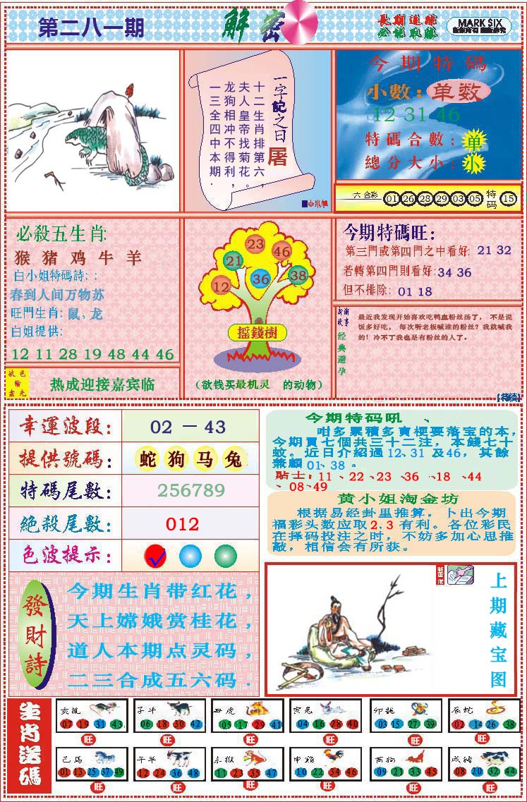 118解密 第281期