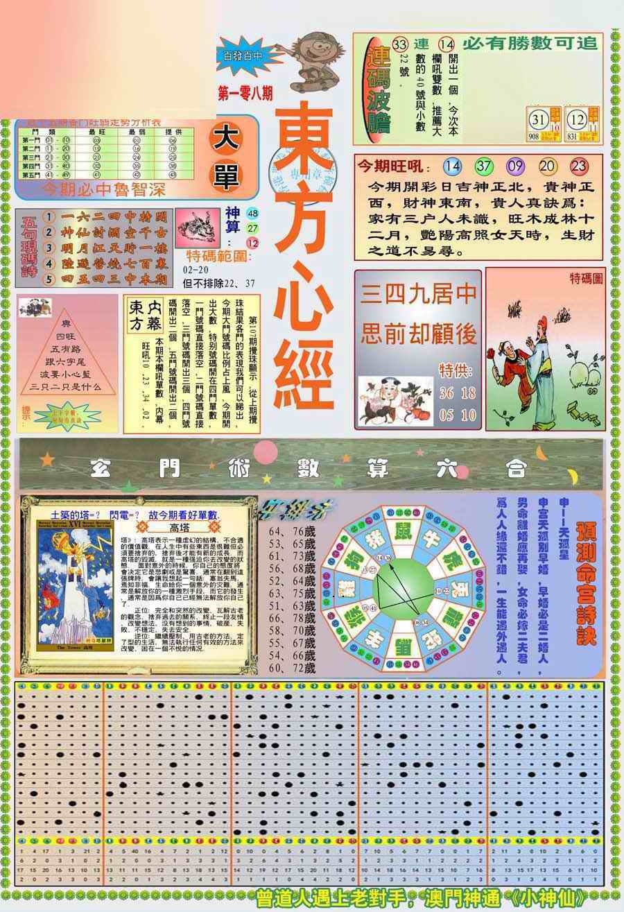 (新版)东方心经A 第108期