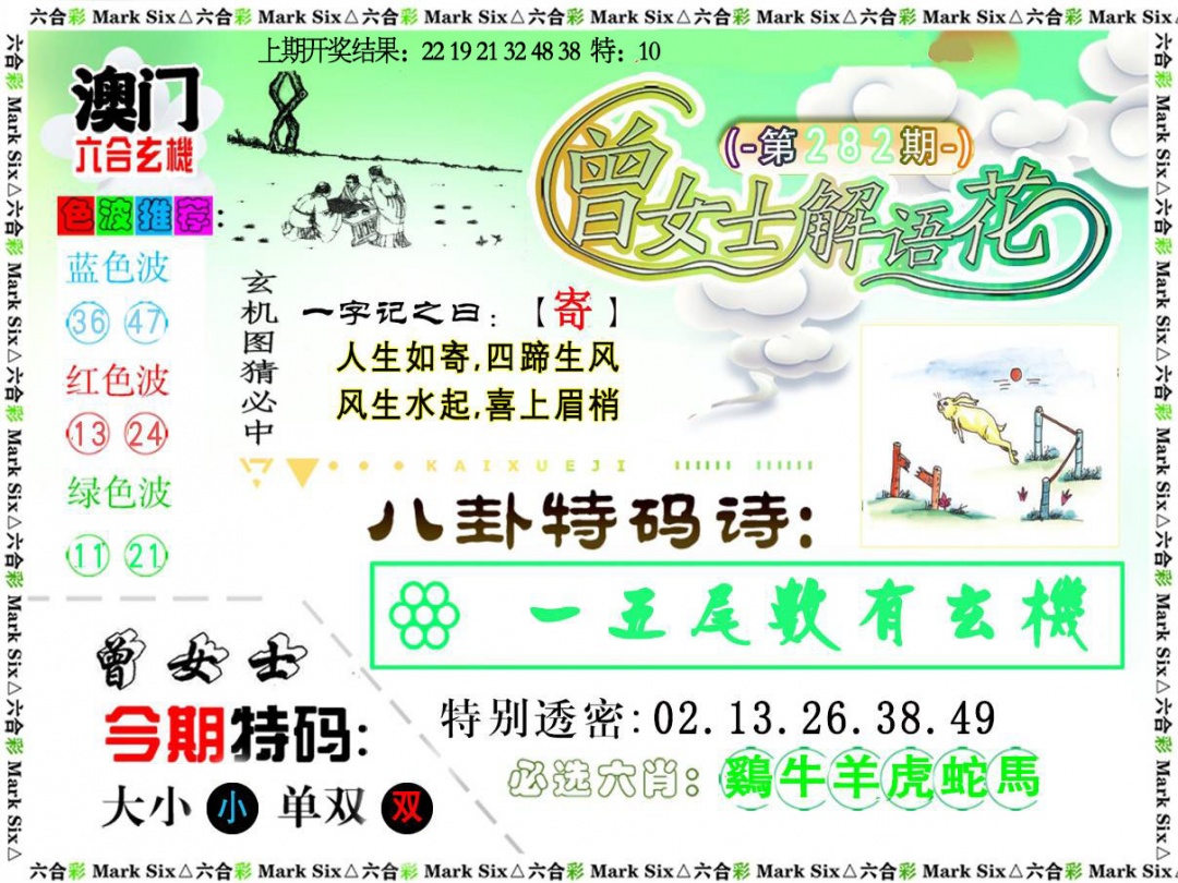 曾女士解语花 第281期