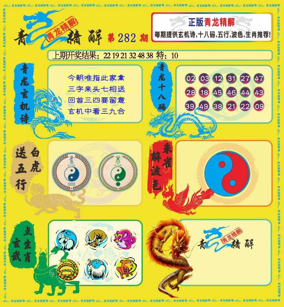 青龙精解 第281期