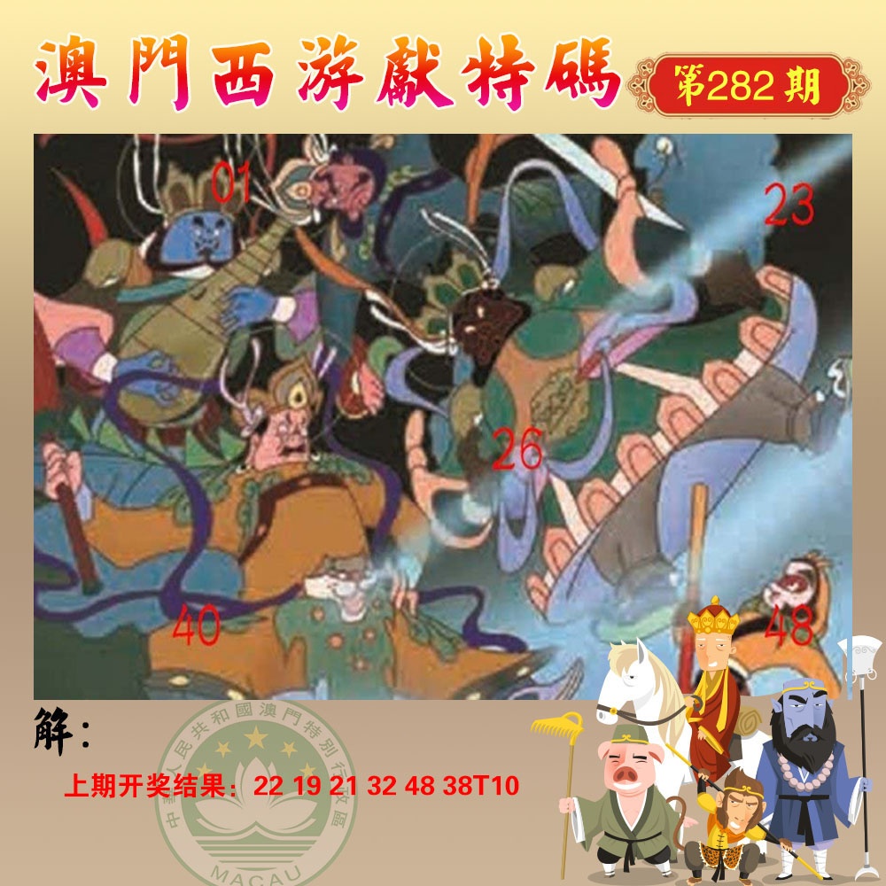 西游献码 第282期