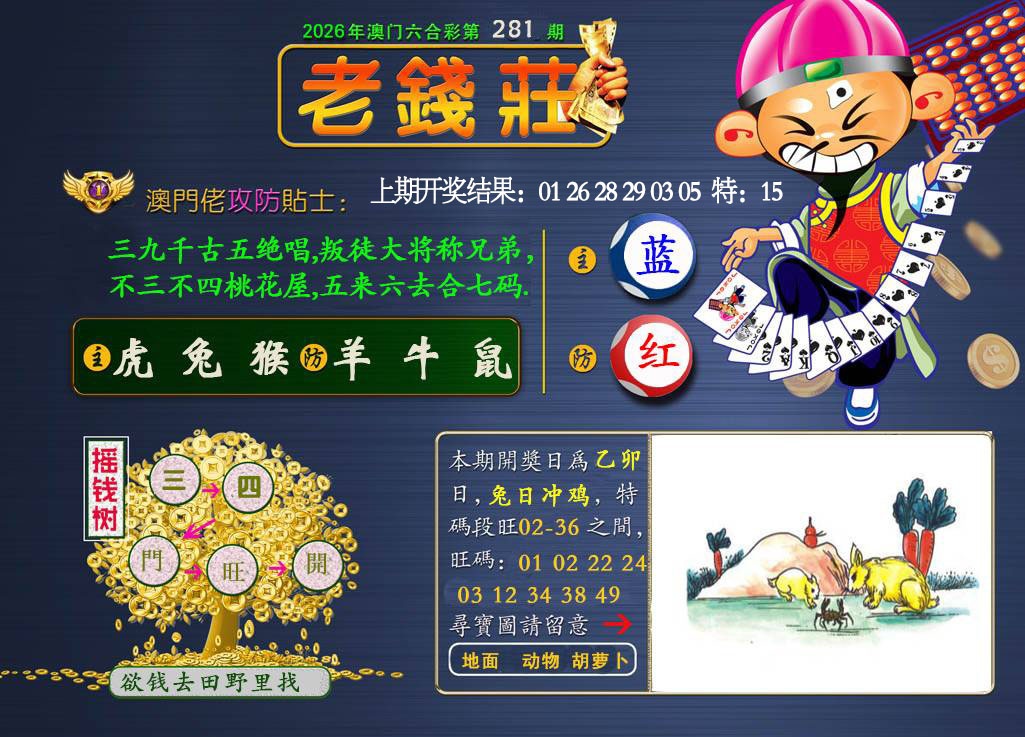 老钱莊 第281期