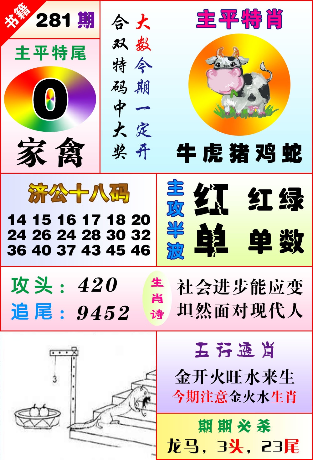 澳门狗头铡 第281期