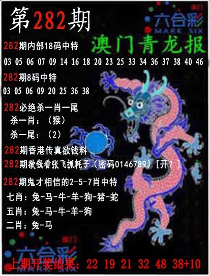 青龙报 第281期