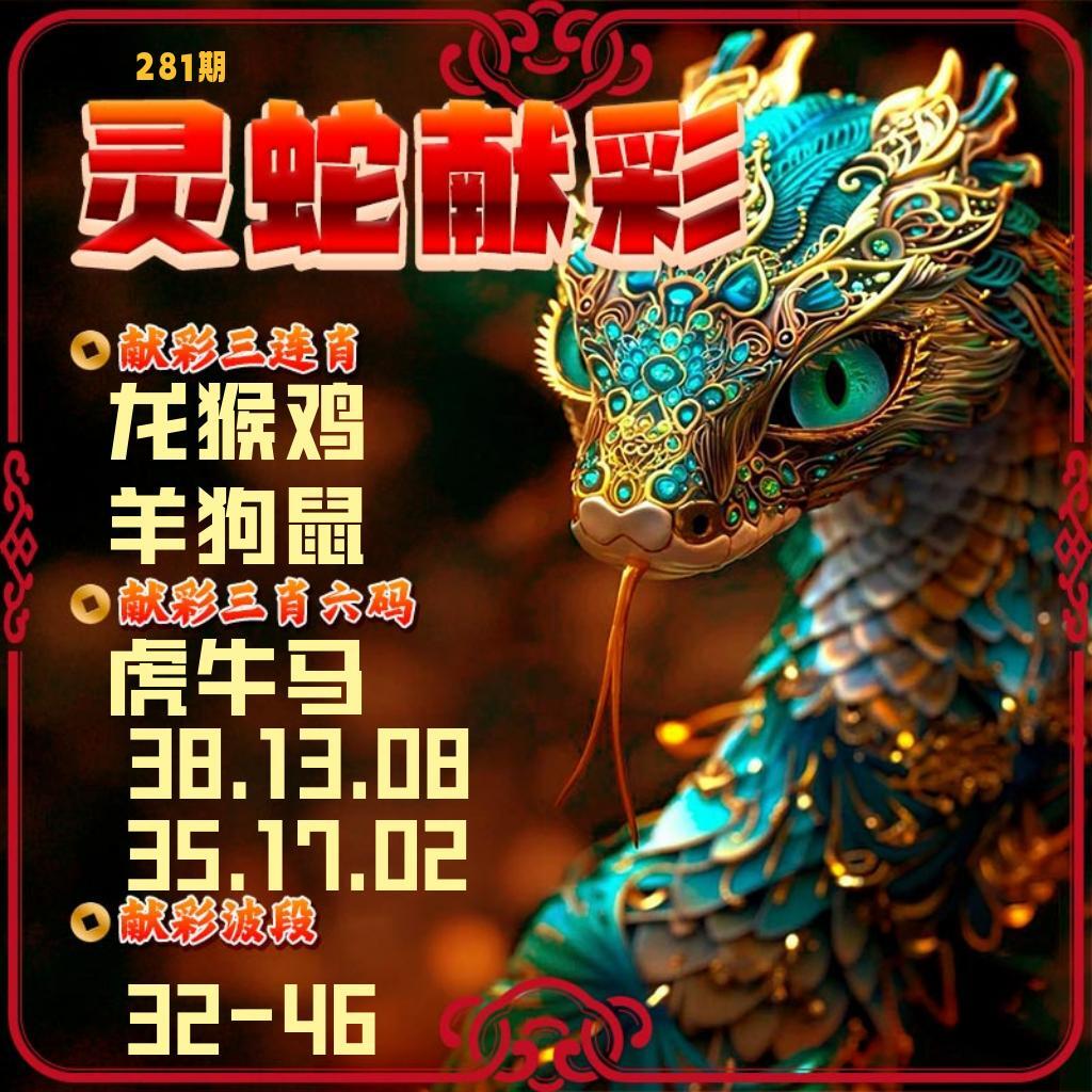 灵蛇献彩 第281期