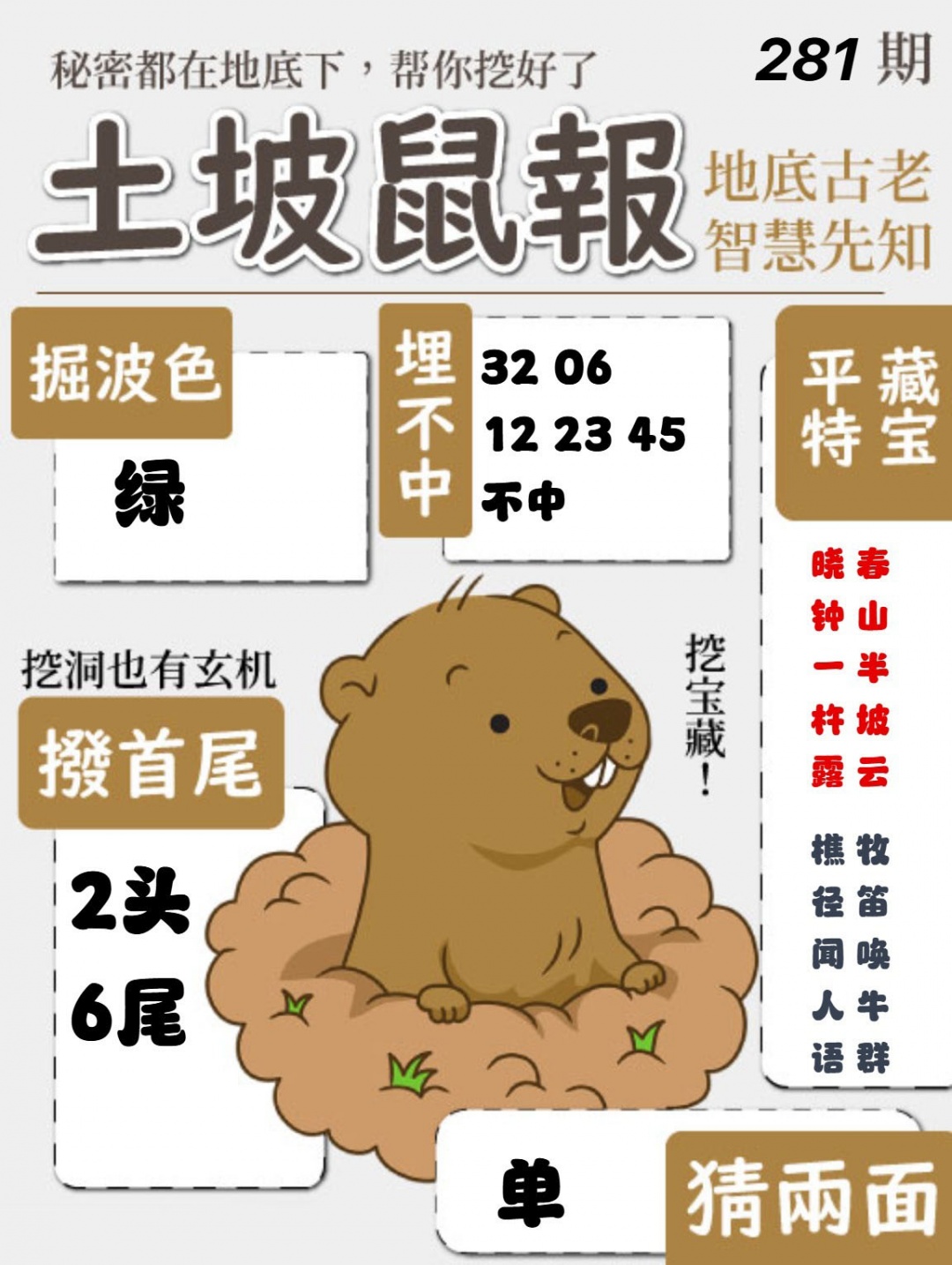 土拨鼠报 第280期