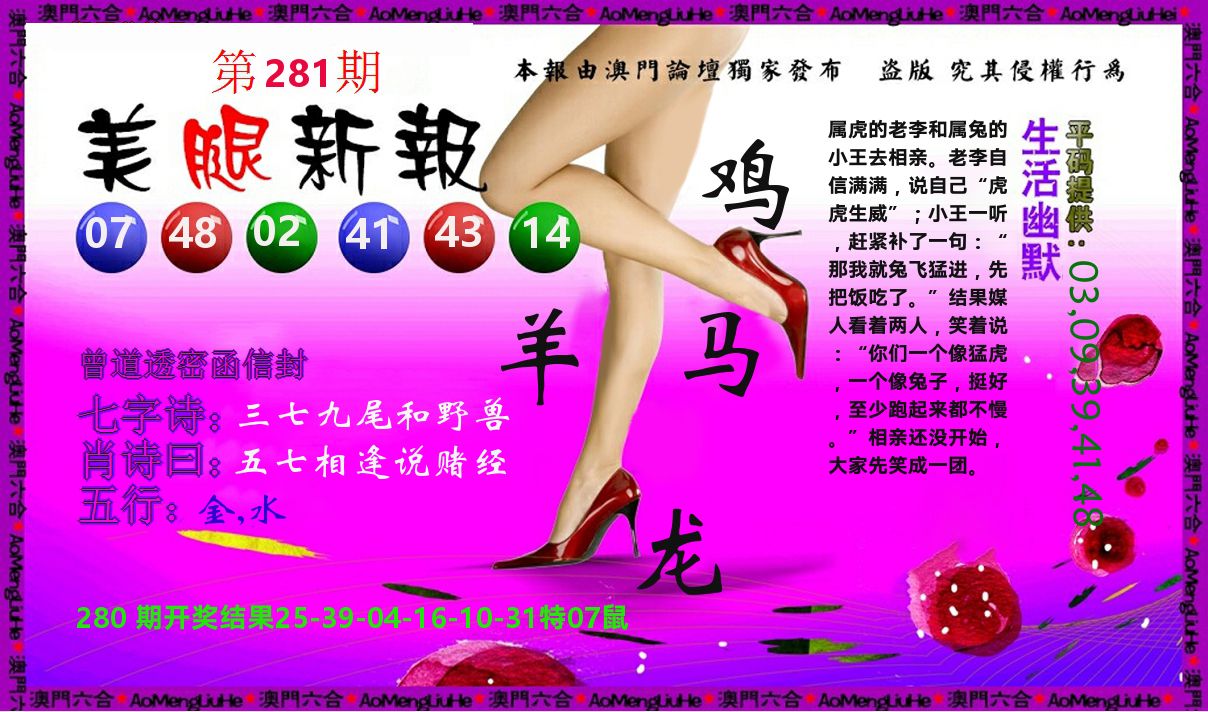 美腿新报 第281期