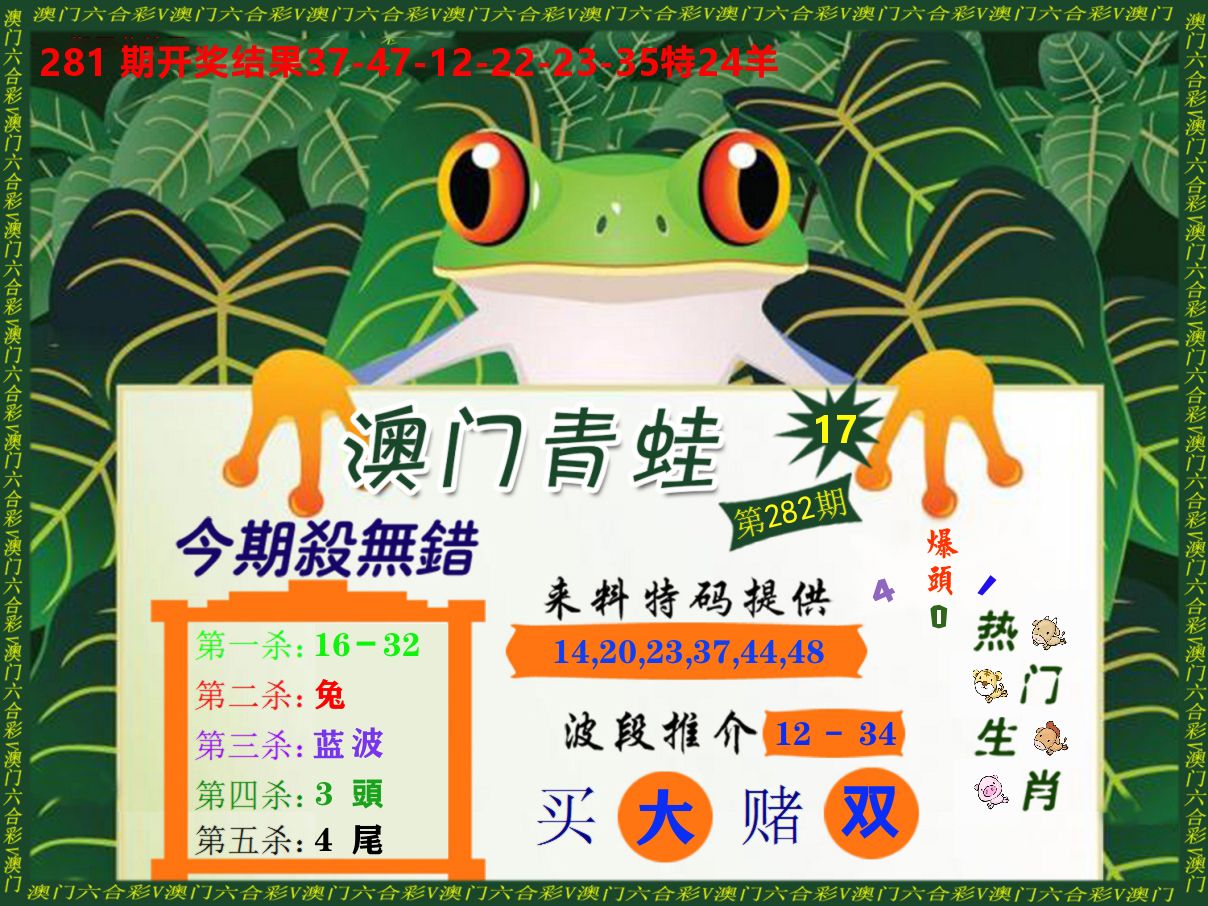 青蛙系列17 第281期