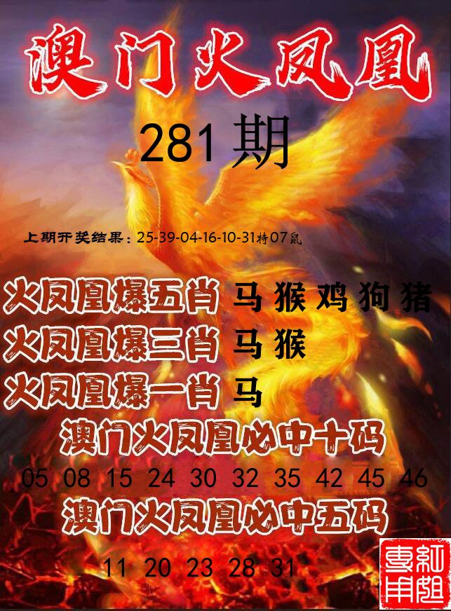 火凤凰 第281期