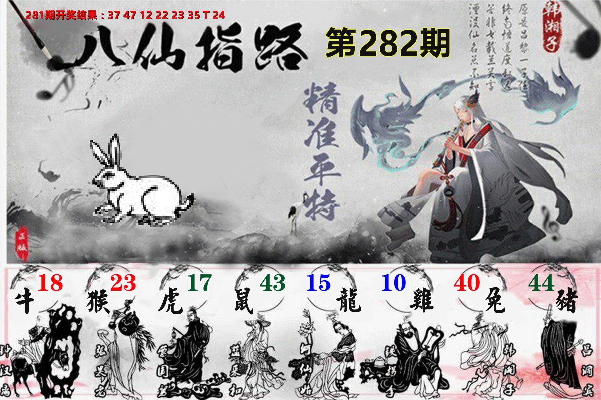 八仙指路 第281期