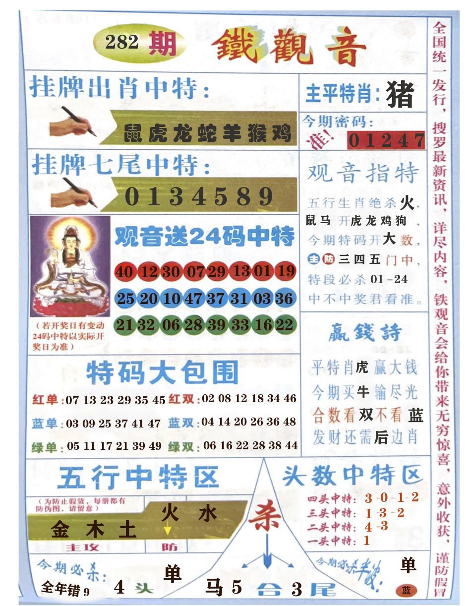 铁观音 第281期