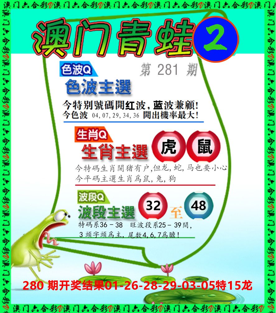 青蛙系列2 第281期