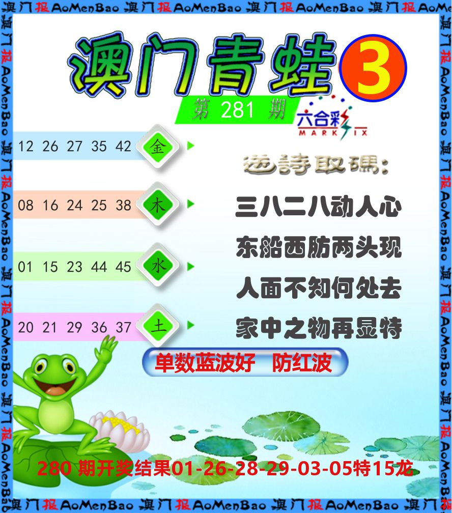 青蛙系列3 第281期