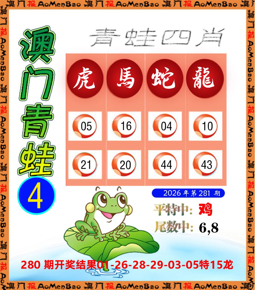 青蛙系列4 第281期