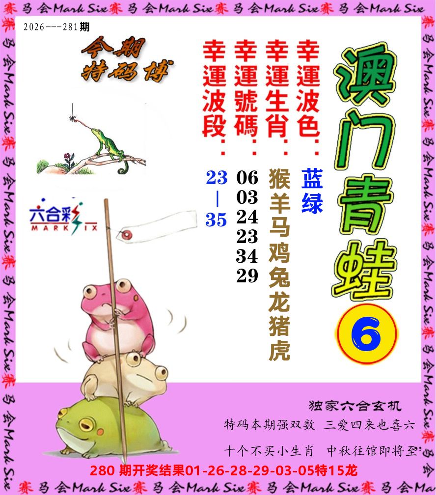 青蛙系列6 第281期
