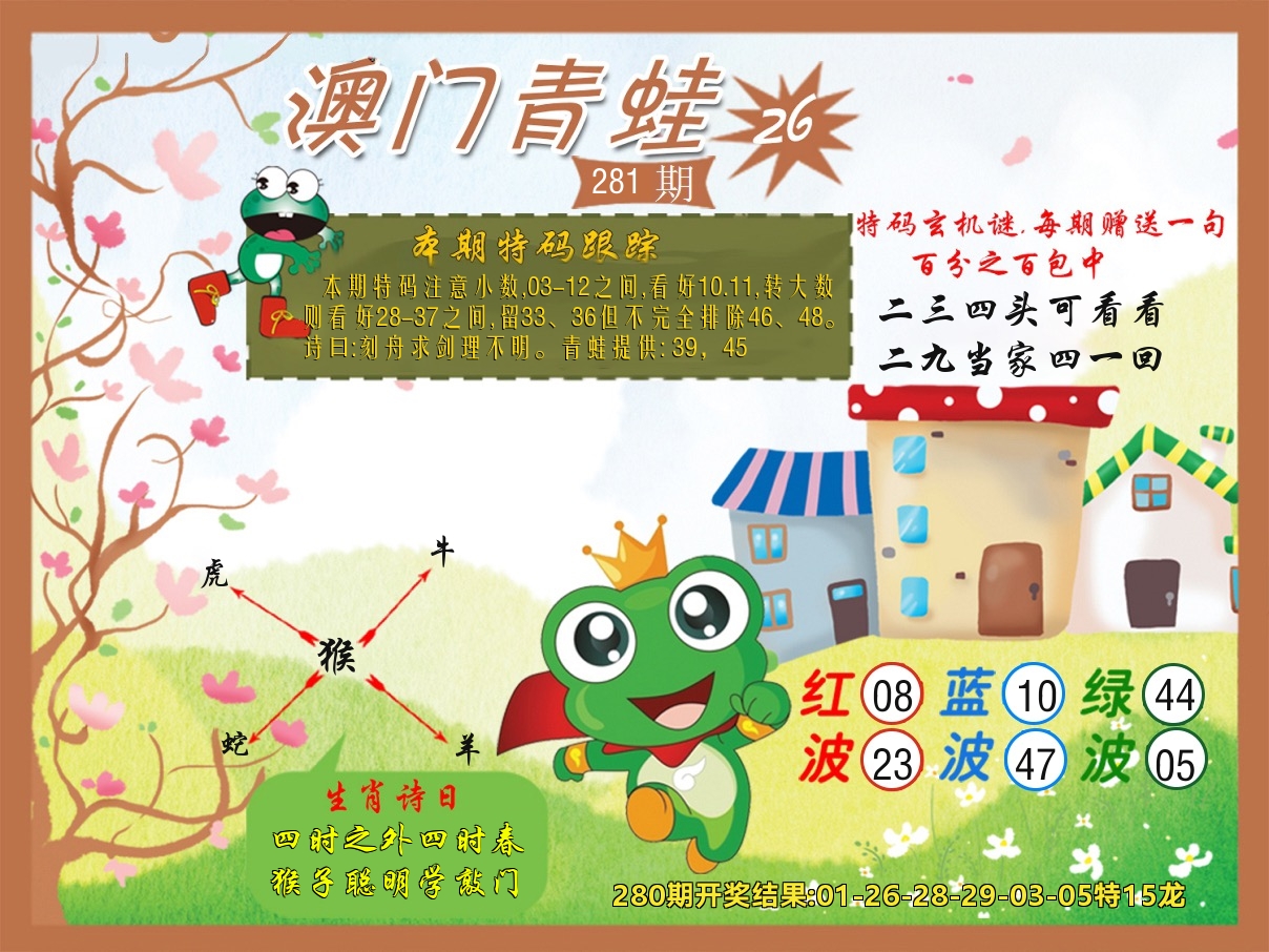 青蛙系列26 第281期