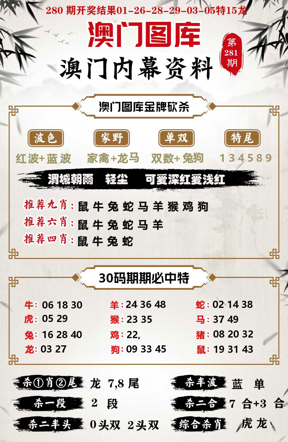 澳门内幕资料 第281期