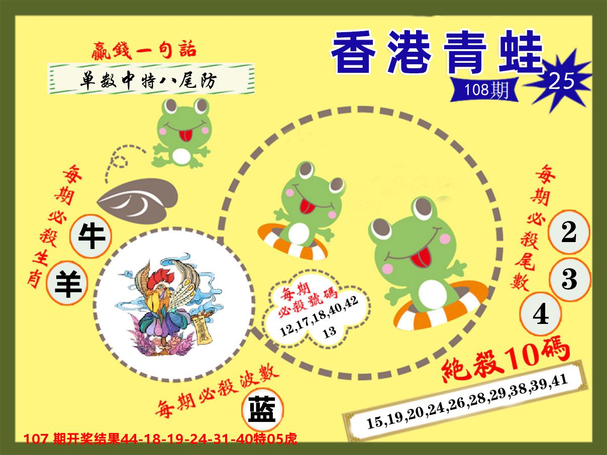 青蛙系列25 第108期