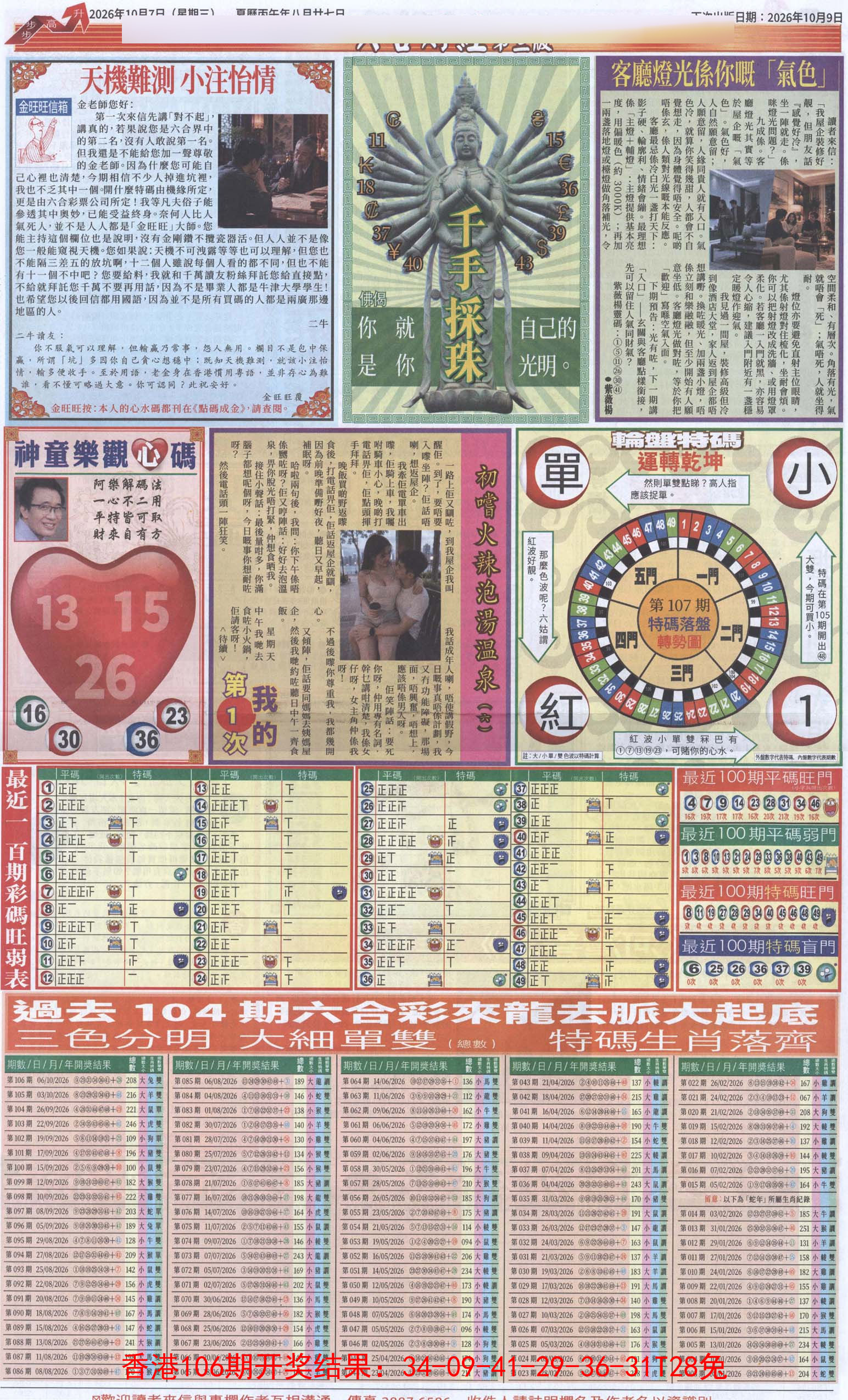 六合财经C加大版 第107期