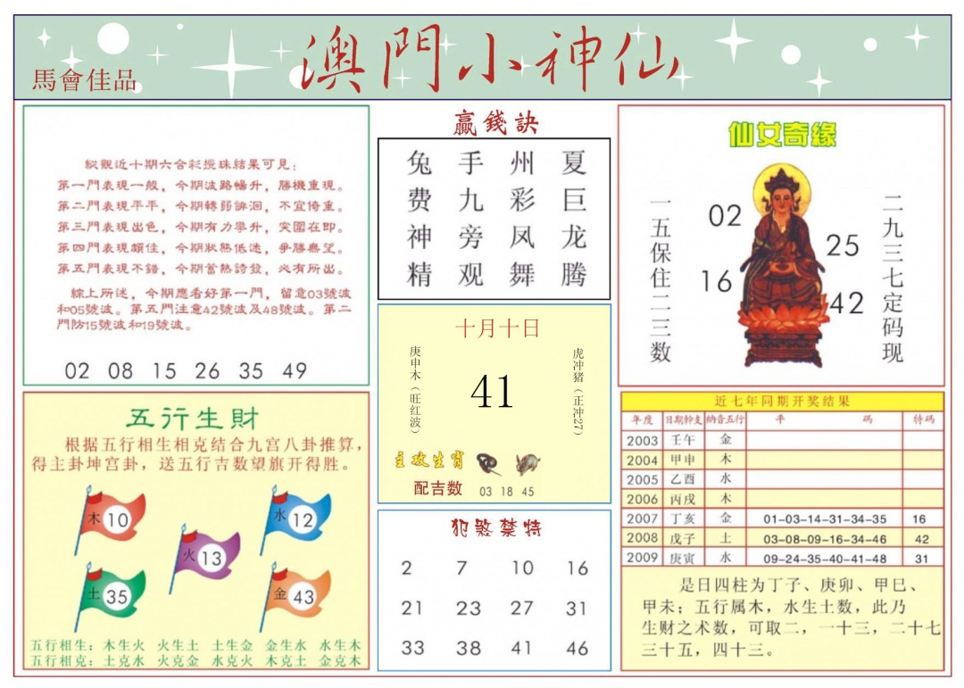 澳门小神仙-2 第108期