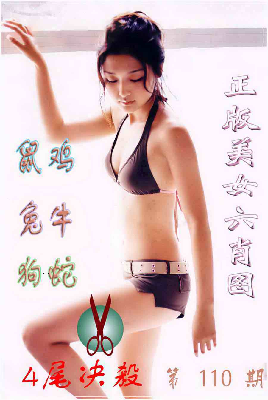 美女六肖图B 第109期