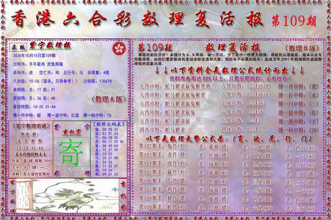 数理复活报 第109期