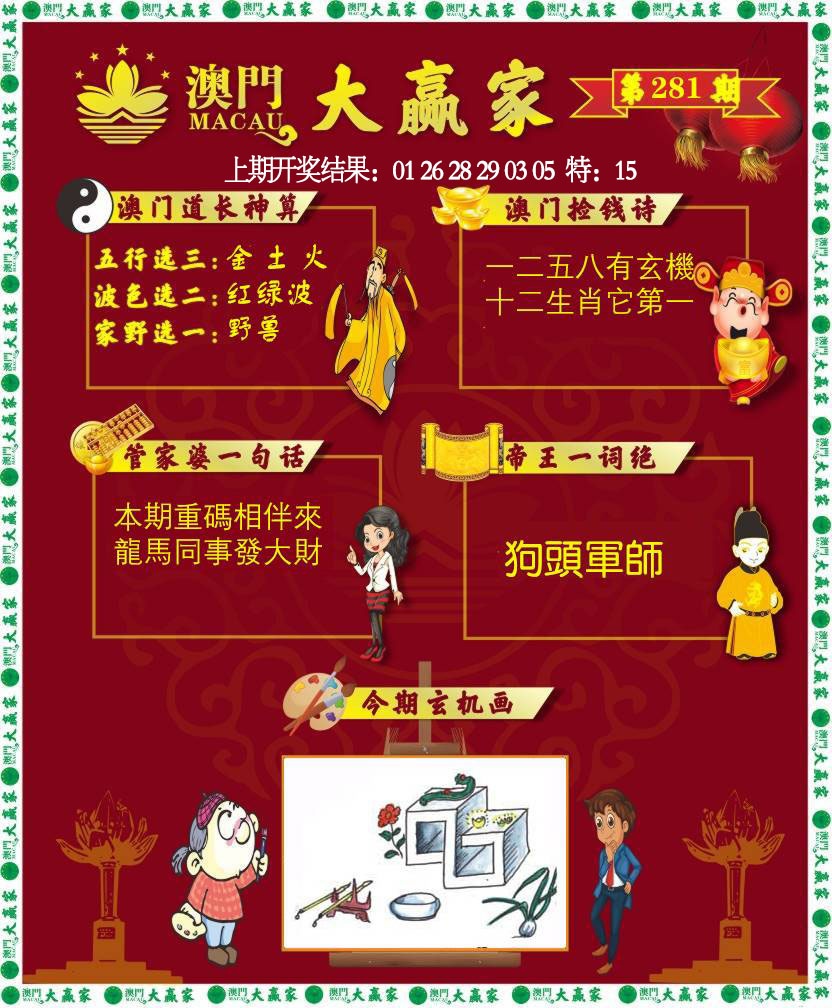 大赢家 第281期