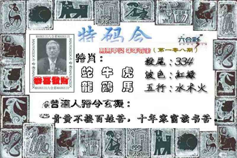 特准特码令 第108期