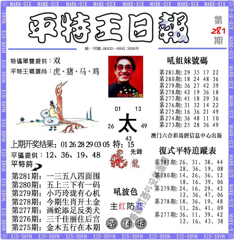 平特王日报