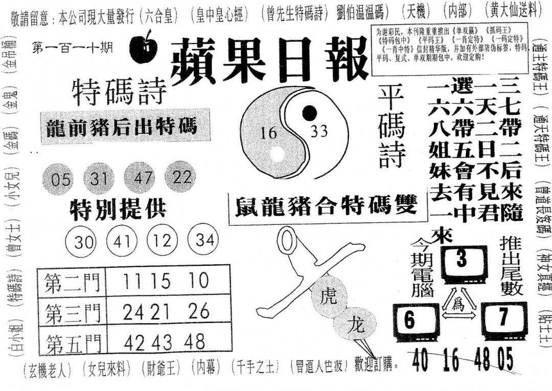新苹果日报 第110期